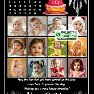 Personalized Birthday Photo Frame 01