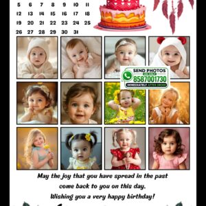 Personalized Birthday Photo Frame 06