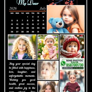Personalized Birthday Photo Frame 03